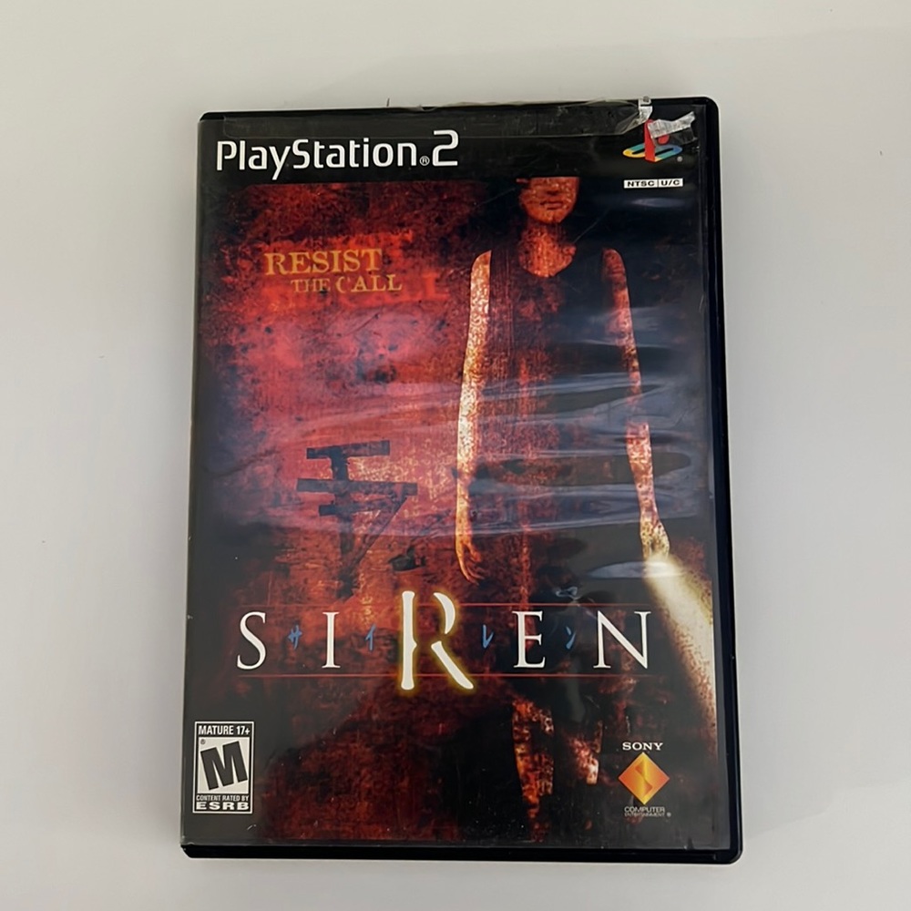 PlayStation 2 game Siren -Sony “Resist the call”